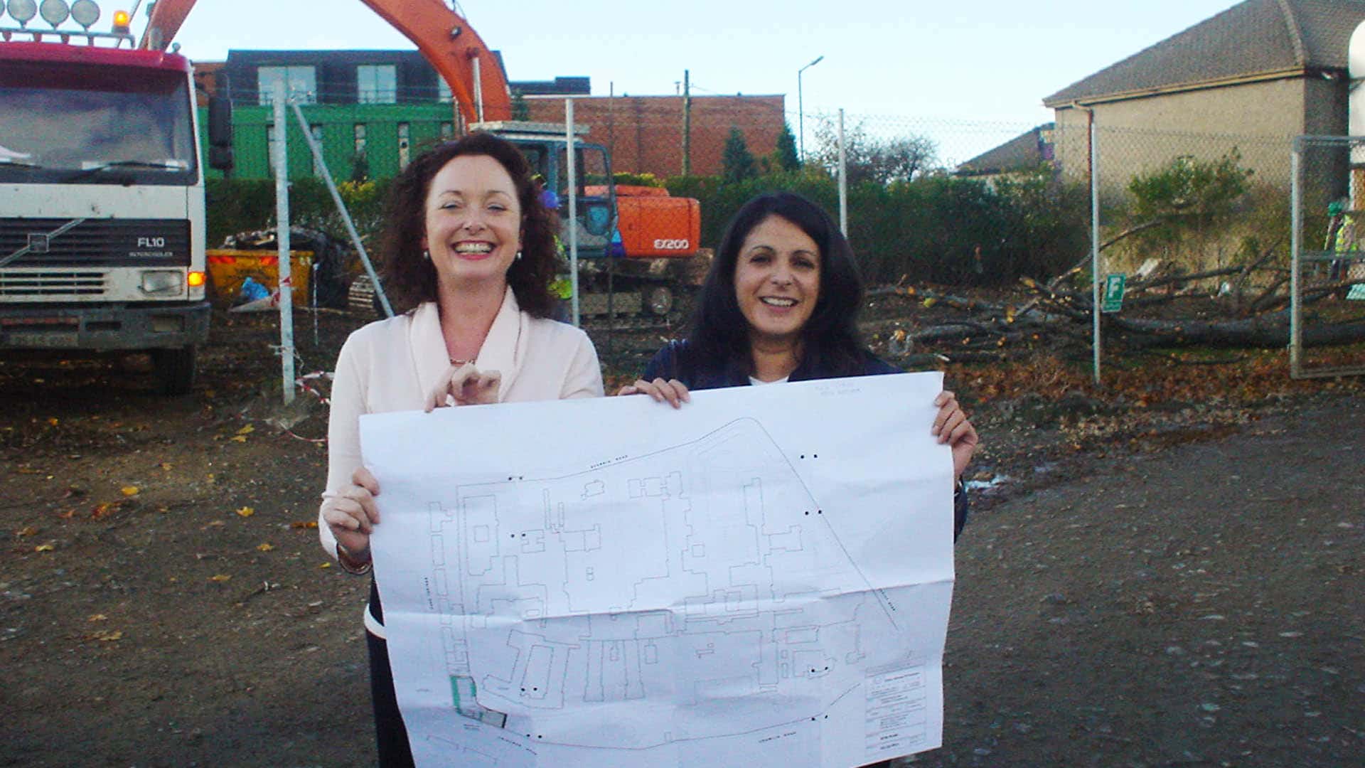 Ground Break 10 Nov 03 for Ronald Mcdonald House crumlin