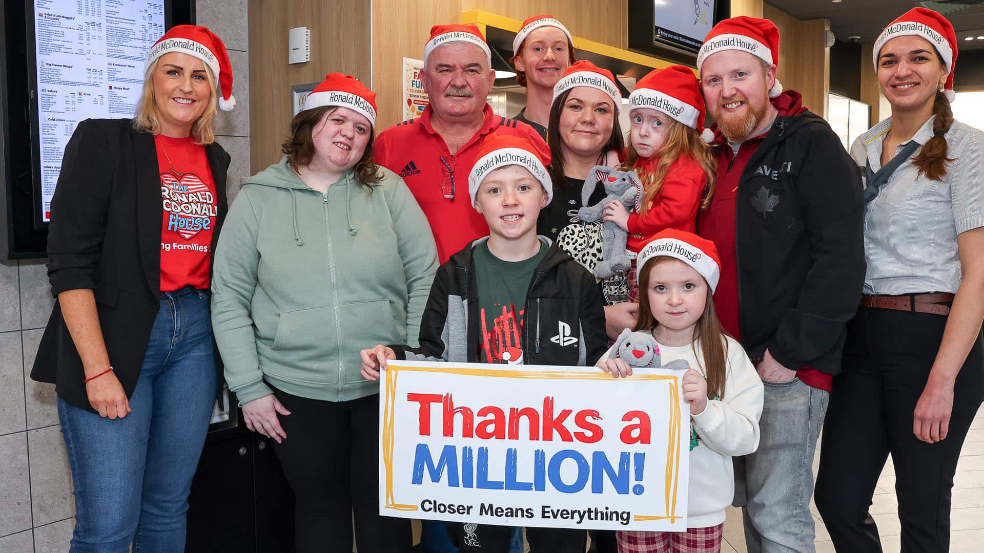 Santa Hat Appeal McDonalds Nenagh
